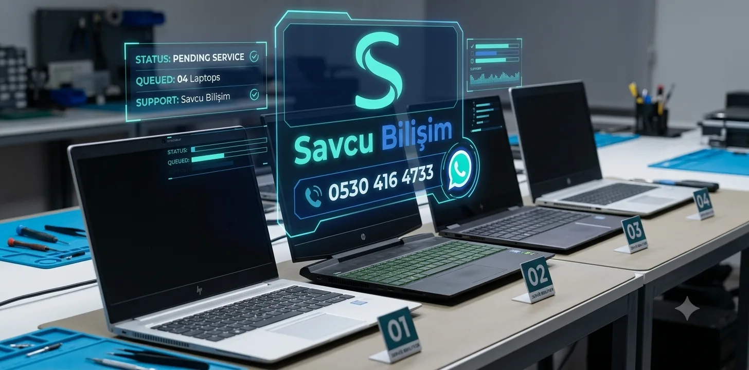 Savcu Bilişim Isparta HP servis iletişim