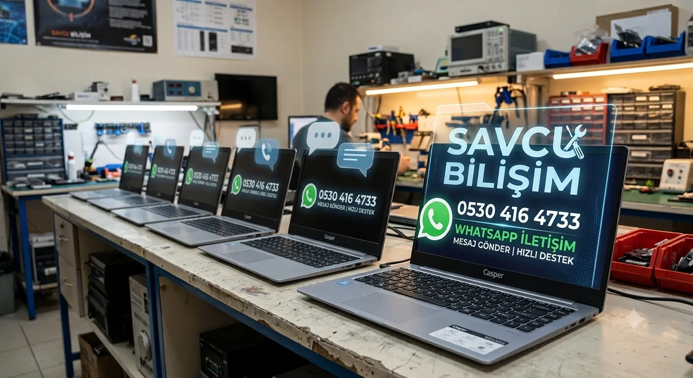 Savcu Bilişim Isparta Casper servis iletişim