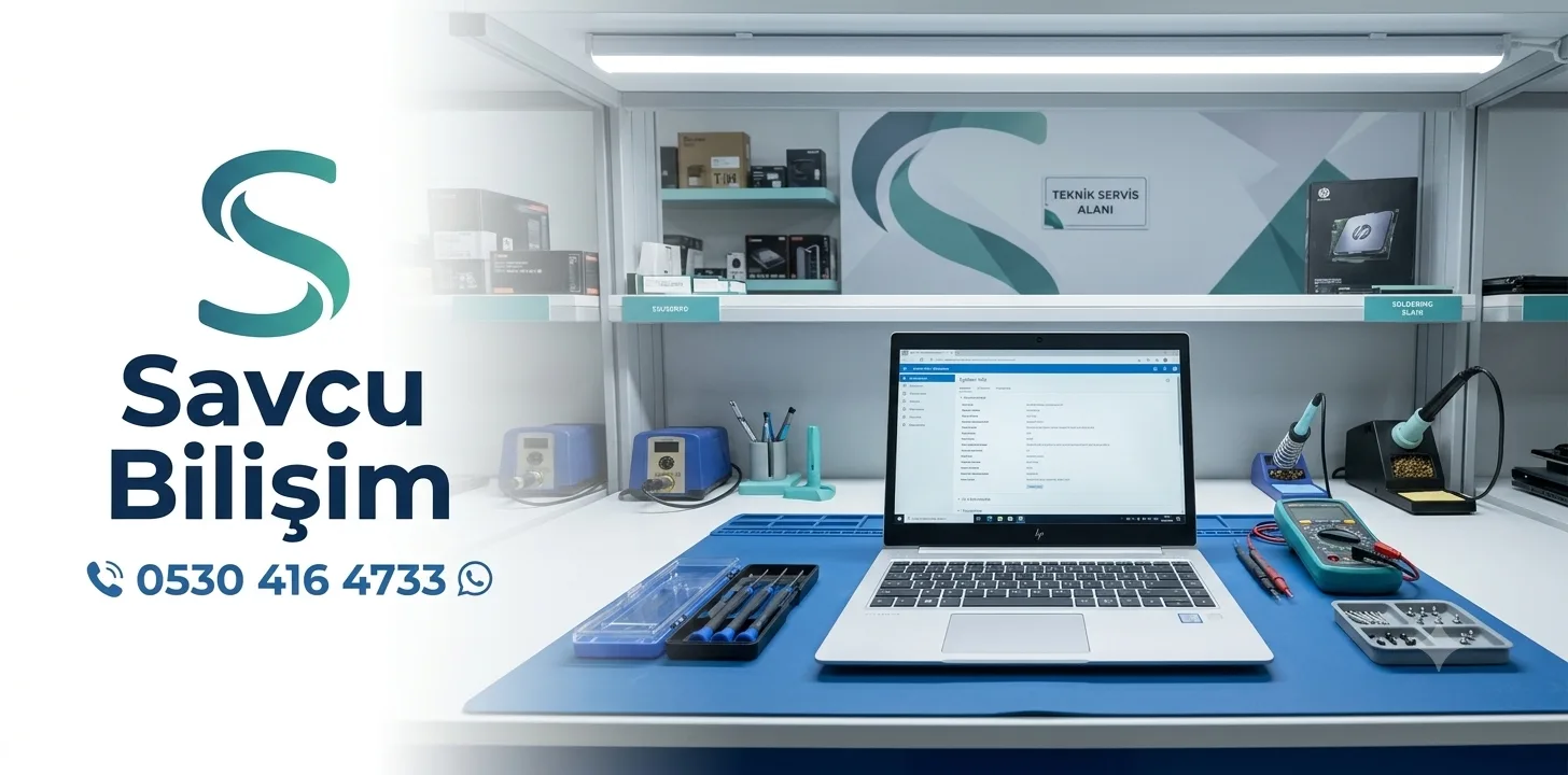 Isparta HP Laptop Tamiri | Savcu Bilişim Teknik Servis