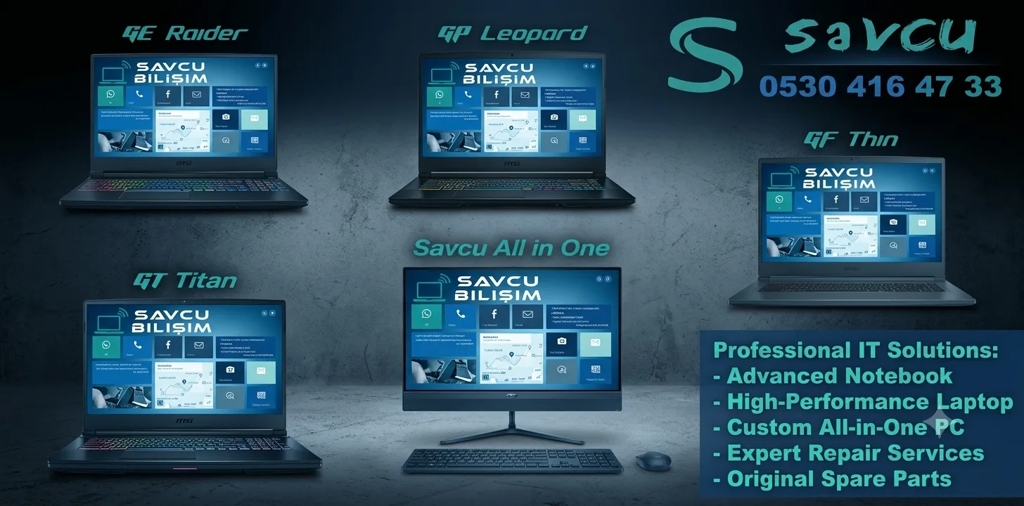 Isparta MSI Laptop Tamiri | Savcu Bilişim Teknik Servis